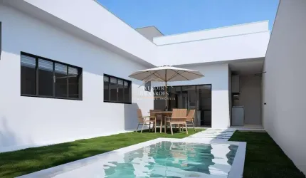 Casa Moderna, Área de Lazer Completa, Conforto e Sofisticação, Bairro Santa Rosa