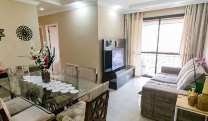 Apartamento à venda no Morumbi  com 78m², 3 quartos e 2 vagas