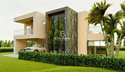 Casa deslumbrante de alto padrão em condomínio!