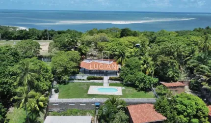 Pertinho da Praia! Casa de Praia com Vista Panorâmica em Barra de Catuama
