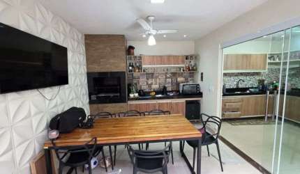 Casa 3/4 Ampliada Condomínio Esmeralda em Várzea Grande