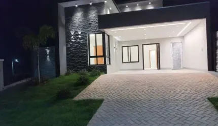 Linda Casa Térrea Nova Condomínio Verana em Várzea Grande