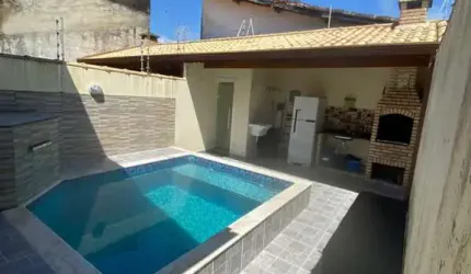 Casa Mobiliada para Locação em Itanhaém, GAIVOTAS, 2 dormitórios, 1 banheiro, 2 vagas