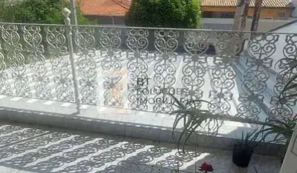 Sobrado à venda, 3 dormitórios com suíte, terraço, bem ventilada, rua tranquila, Vila Rubens, Indai