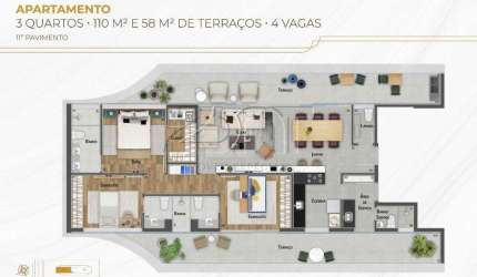 Apartamento | 03 quartos | Venda | Savassi