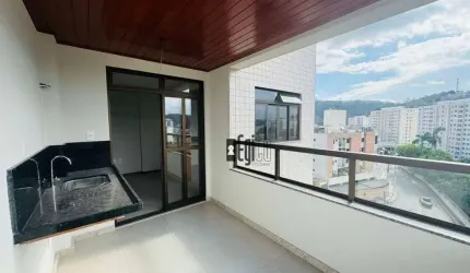 Apartamento com 2 dormitórios à venda, 67 m² por R$ 489.000 - Morro da Glória - Juiz de Fora/MG
