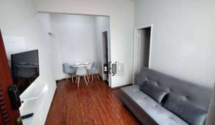 Apartamento com 1 dormitório, 34 m² - venda por R$ 160.000 ou aluguel por R$ R$ 850/mês - Centro - Juiz de Fora/MG