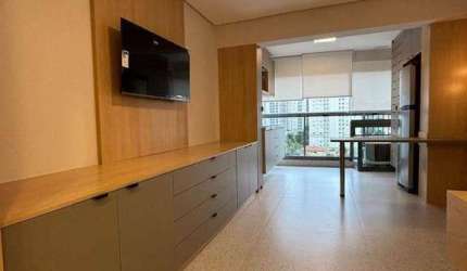 Apartamento com 1 dormitório para alugar, 30 m² por R$ 4.700,00/mês - Jardim das Acácias - São Paulo/SP