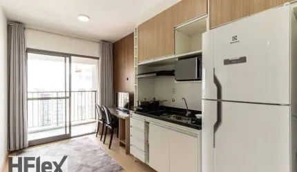 Apartamento com 1 dormitório para alugar, 25 m² por R$ 4.688,00/mês - Consolação - São Paulo/SP