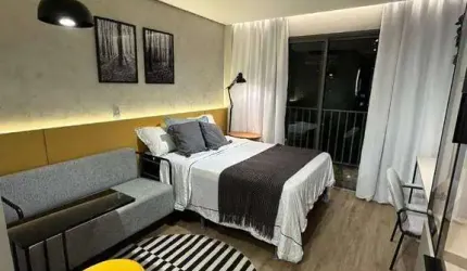 Apartamento, 25 m² - venda por R$ 590.000,00 ou aluguel por R$ 4.550,00/mês - Vila Nova Conceição - São Paulo/SP