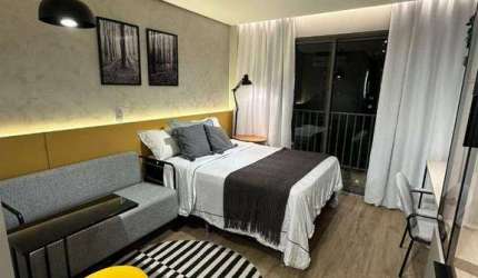 Apartamento, 25 m² - venda por R$ 590.000,00 ou aluguel por R$ 4.550,00/mês - Vila Nova Conceição - São Paulo/SP