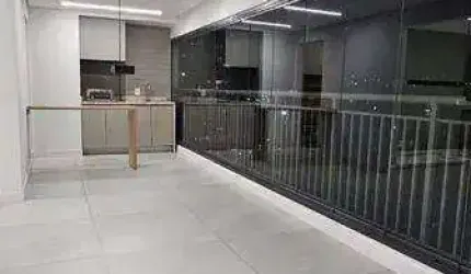 Apartamento com varanda gourmet 136m3 - 3 suites- 2 vagas- Santo Amaro - SP