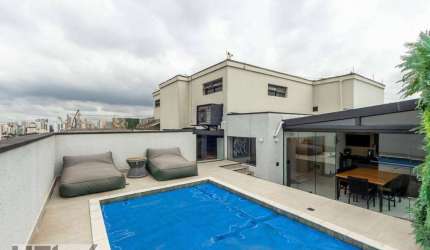 Cobertura com 2 dormitórios à venda, 195 m² por R$ 2.790.000,00 - Moema - São Paulo/SP