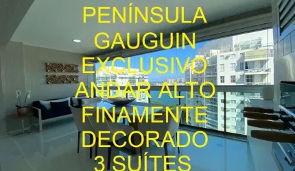 Península La Maison de Gauguin - Belíssimo apto finamente decorado - 3 suítes