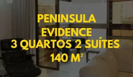 Apartamento para venda com 140 metros quadrados com 3 quartos