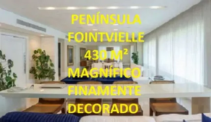 Apartamento para venda possui 429 metros quadrados com 4 quartos