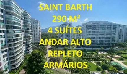 Apartamento para venda tem 290 metros quadrados com 4 quartos