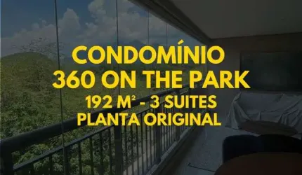 Apartamento para venda tem 192 metros quadrados com 3 quartos