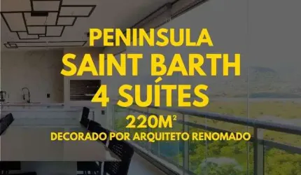 Apartamento para venda possui 220 metros quadrados com 4 quartos