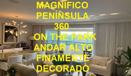 Península 360º On The Park – Barra da Tijuca – Lindo apartamento com 192,00 m², 4 suítes