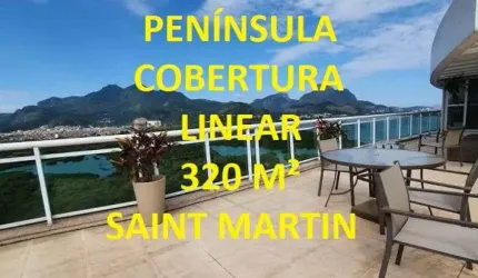 Cobertura para venda possui 170 metros quadrados com 4 quartos