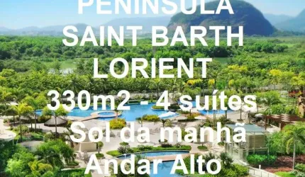 Apartamento para venda possui 330 metros quadrados com 4 quartos