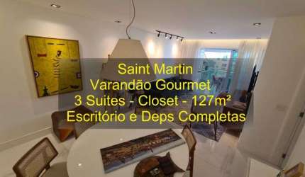 Imóvel para venda possui 127 metros quadrados com 3 quartos em Barra da Tijuca - Rio de Janeiro - RJ
