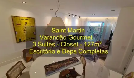 Imóvel para venda possui 127 metros quadrados com 3 quartos em Barra da Tijuca - Rio de Janeiro - RJ