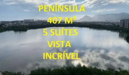 Apartamento para venda possui 407 metros quadrados com 5 quartos