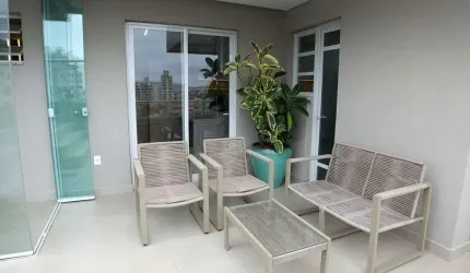 Cobertura para venda para venda mobiliada 3 dormitórios suítes no bairro Barreiros