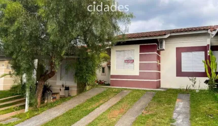 Aluguel de casa em condomínio fechado 2 dormitórios com garagem no Bela Vista Terra Nova Palhoça