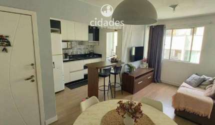 Apartamento em Florianópolis à venda 2 quartos mobiliado, vista livre com garagem no bairro Estreito, Capoeiras