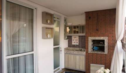 Apartamento com 2 Quartos, 1 Suíte e Sacada à Venda no Algarve Residence - Praia Comprida, São José/SC