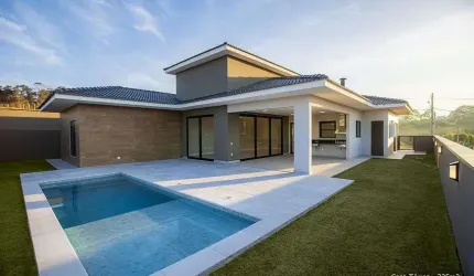 CASA TÉRREA A VENDA EM CONDOMÍNIO EM JUNDIAÍ/ITUPEVA - TERRAS DA ALVORADA - FINÍSSIMO ACABAMENTO