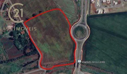 Terreno à venda em Londrina, Gleba Lindóia, com 52000 m²