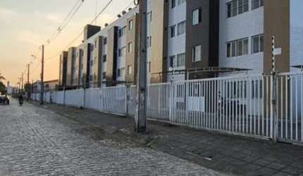 Apartamento à venda em João Pessoa-PB, bairro Gramame: 2 quartos, 1 suíte, 1 sala, 1 banheiro, 1 vaga - 58m²