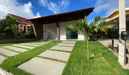 Casa em condomínio fechado com 3 quartos à venda na Avenida Cícero Batista de Oliveira, Alpes Suiços, Gravatá, 134 m2 por R$ 600.000