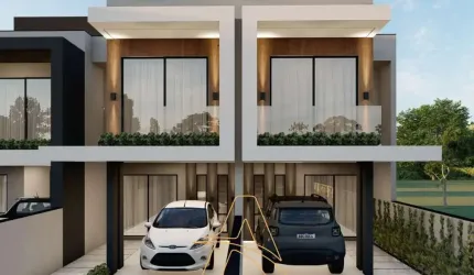 Sobrado Moderno em Construção no Bairro Bela Vista - Gaspar
