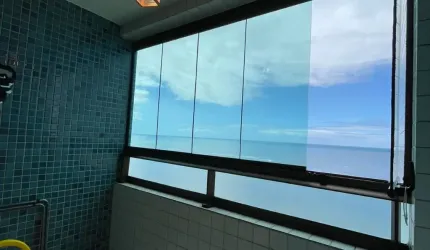 Excelente apartamento na beira mar de Candeias possui 40,13m²