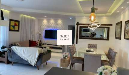 Apartamento Condominio Essence à venda ou locação em Mogi das Cruzes-SP, no Jardim Marica: 3 quartos, 3 suítes, 3 salas, 4 banheiros, 2 vagas, 124m².