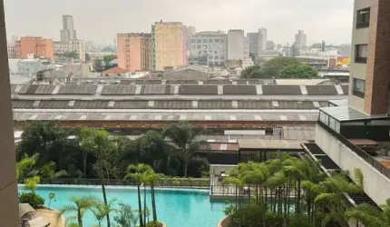 Apartamento à venda Piscine Resort no Brás - São Paulo-SP: 1 quarto, 1 sala, 40,00 m² de área - Imperdível!