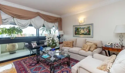 Apartamento tipo para locação com 4 quartos, sendo 4 suítes, 198m²