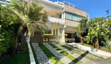 CASA LUXUOSA - 6 QUARTOS SENDO 5 SUÍTES - ALPHAVILLE 1  COND. RESIDENCIAL ITAPUÃ (71)99100-2512