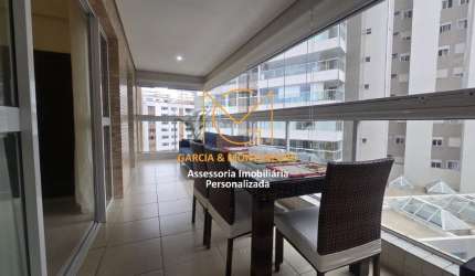 Apartamento com 3 dormitórios (3 suítes) 2 vagas - Gonzaga - Santos - SP