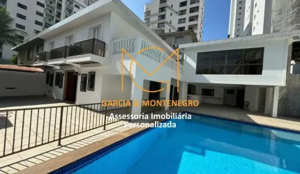 Espaçoso Sobrado Residencial/Comercial com Lazer - Ponta da Praia - Santos - SP