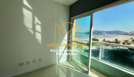 Apartamento Frente Mar 2 dormitórios (1 suíte) e 1 vaga -  José Menino - Santos - SP