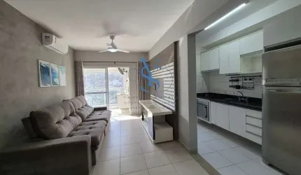 Apartamento à venda ou locação em Santos-SP, bairro Gonzaga, 2 quartos, 1 suíte, 1 sala, 2 banheiros, 1 vaga, 77m². Imperdível!