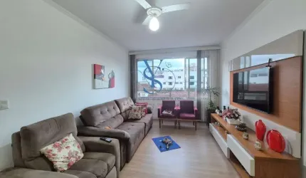 Apartamento de luxo à venda em Santos-SP, bairro Embaré! Imperdível! 3 quartos, 1 suíte, sala ampla, 3 banheiros, 1 vaga, 147m².
