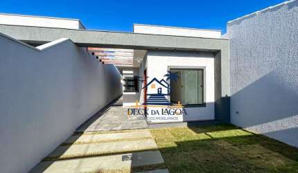Casa com 3 dormitórios à venda, 76 m² por R$ 320.000,00 - Recanto do Sol - São Pedro da Aldeia/RJ