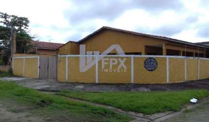 Casa para Venda em Itanhaém, São Fernando, 3 dormitórios, 3 suítes, 1 banheiro, 5 vagas